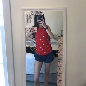 RUE 21 RED TANK TOP-size medium